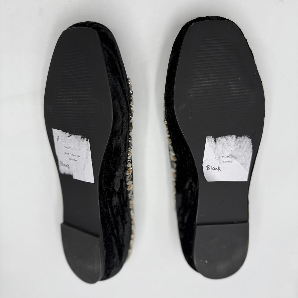 Free People Women's Disco Dancer Ballet Flat Black Size 7 - Picture 6 of 6